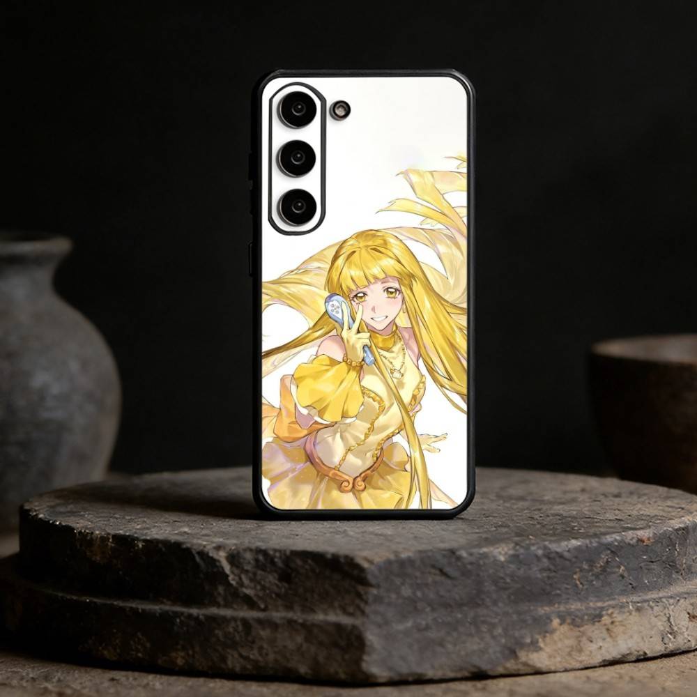 Mermaid Melody Pichi Pitch Handyhülle Für Samsung Galaxy A91,80,73,72 ,71,53,52,32 ,31,22,21s,20,Weiche Schwarze Hülle