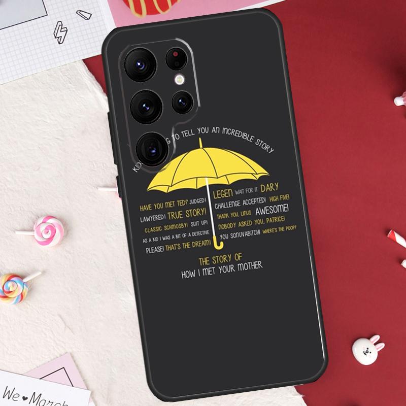 

How I Met Your Mother Case For Samsung Galaxy S24 FE S20 FE S21 S22 S23 S25 S26 Ultra S10 Plus S25 FE Cover Shell Galaxy S23Ultra