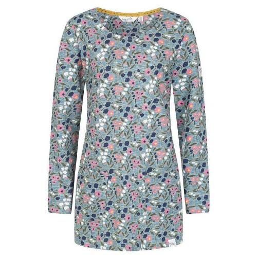 Lazy Jacks Womens/Ladies Pansy Pocket Tunic Top