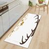 Christmas Kitchen Sand Carpet Doormat Long Floor Mat