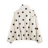 2026 Summer New Arrival: European and American Cross-border Women's Street Fashion Polka Dot Pilot Jacket W021 83089