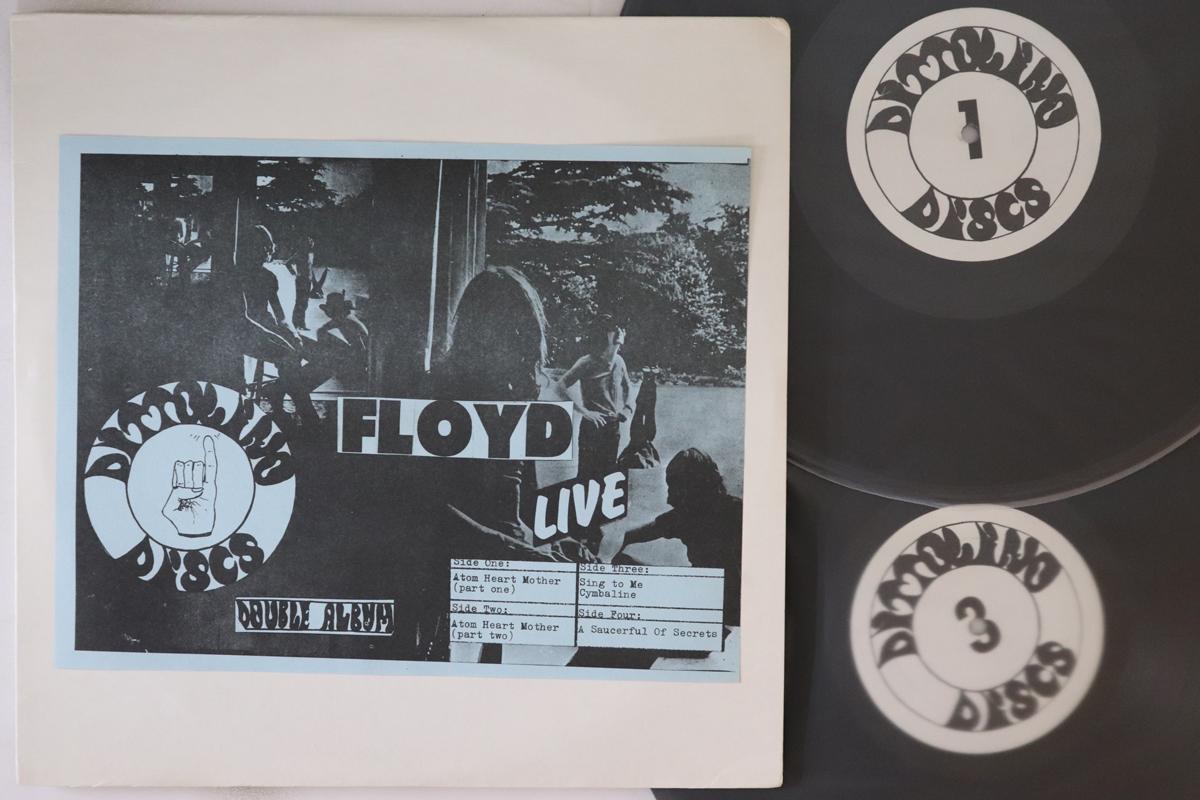 

LP Пластинка PINK FLOYD Живой D2 DITTOLINO 1971 США Рок Б/У