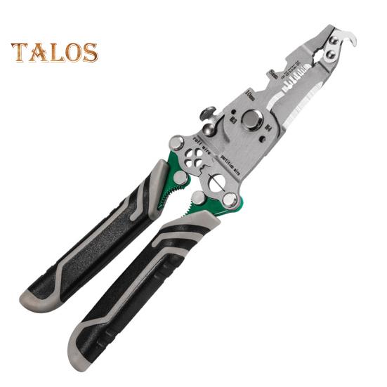 

Складной инструмент для зачистки проводов 18 в 1 с нескользящей ручкой Компактный дизайн Портативный многофункциональный DIY-кабельный резак Плоскогубцы для зачистки проводов 1pc