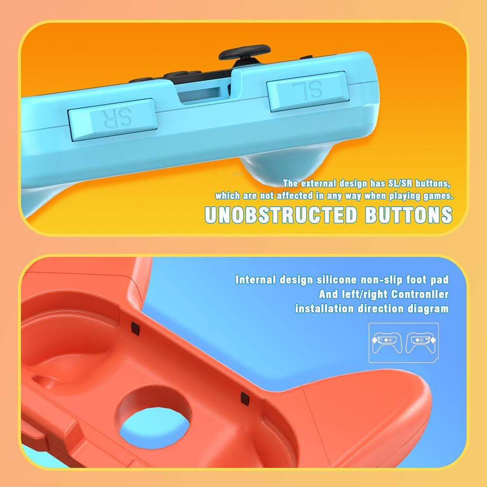 Grips for Nintendo Switch 2 Joy-Con Left Right Ergonomic Joycon Grip for Switch 2 Joy Con Controller Game Accessories,2PCS