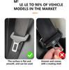 1/2Pcs PU Leather Car Safety Belt Plug Protective Cover Fit For BMW 50th Anniversary G20 G30 G32 E90 E84 F48 F39 F30 F20 F10 F40 6YS3G