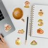 50 Cartoon Frogs and Mushrooms Doodle Stickers Creative Cartoon Stickers Mobile Phone Computer Waterproof Decorative Stickers