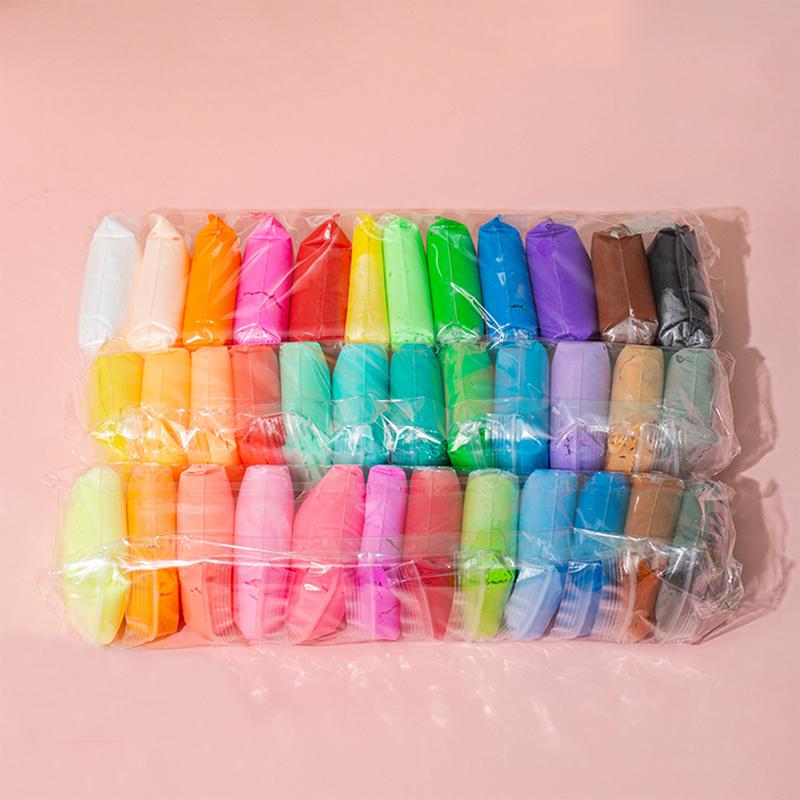12pc/24pcs/36pcs Super Light Clay Children Colored Clay For Kids DIYs Toy Interactive Activities For Kids Boys Girls Home School