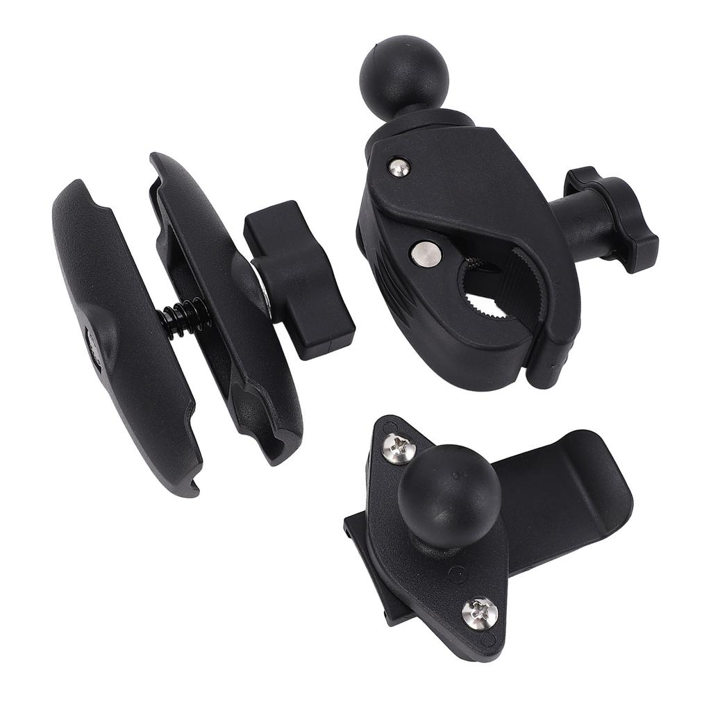 Motorrad GPS Halterung 1 Zoll Kugelkopf Verstellbare Lenkerklemme Halterungsbasis für Garmin Handheld GPS