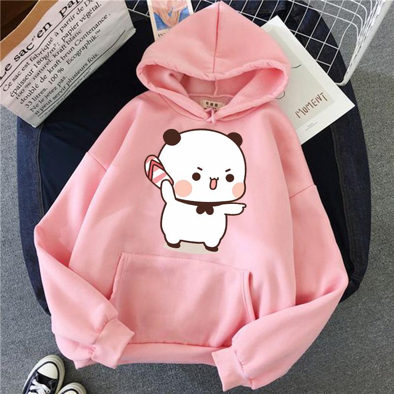 2024 Damen Herren Gothic Streetwear Kawaii Vintage Cartoon Sweatshirts Lustige Grafik Kapuzenpullover Bubu Dudu Y2k Print Hoodies Kleidung