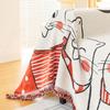 Chenille Anti-Scratching Sofa Towel Full Cover Cloth Cartoon Creative Dust-Proof All-Inclusive Universal Sofa Cover Non-Slip Seat Cushion