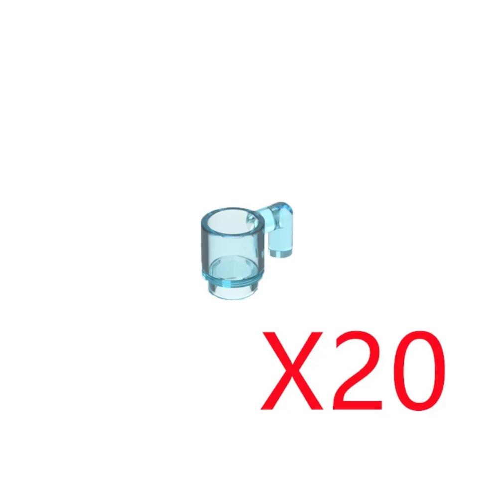 MOC City Building Blocks Character Scene Creative Accessories Mini Brick Color Wine Bottle Reagent Bottle Set Box Toy Gift X007