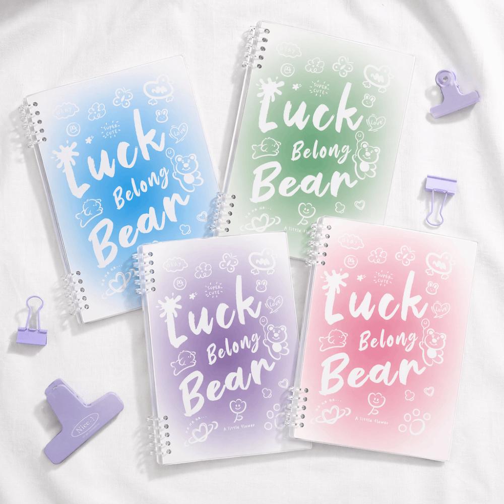 Gradient Color Binder Notebook A5/B5 Notepad Multi-functional Loose-leaf Notebook Studnets