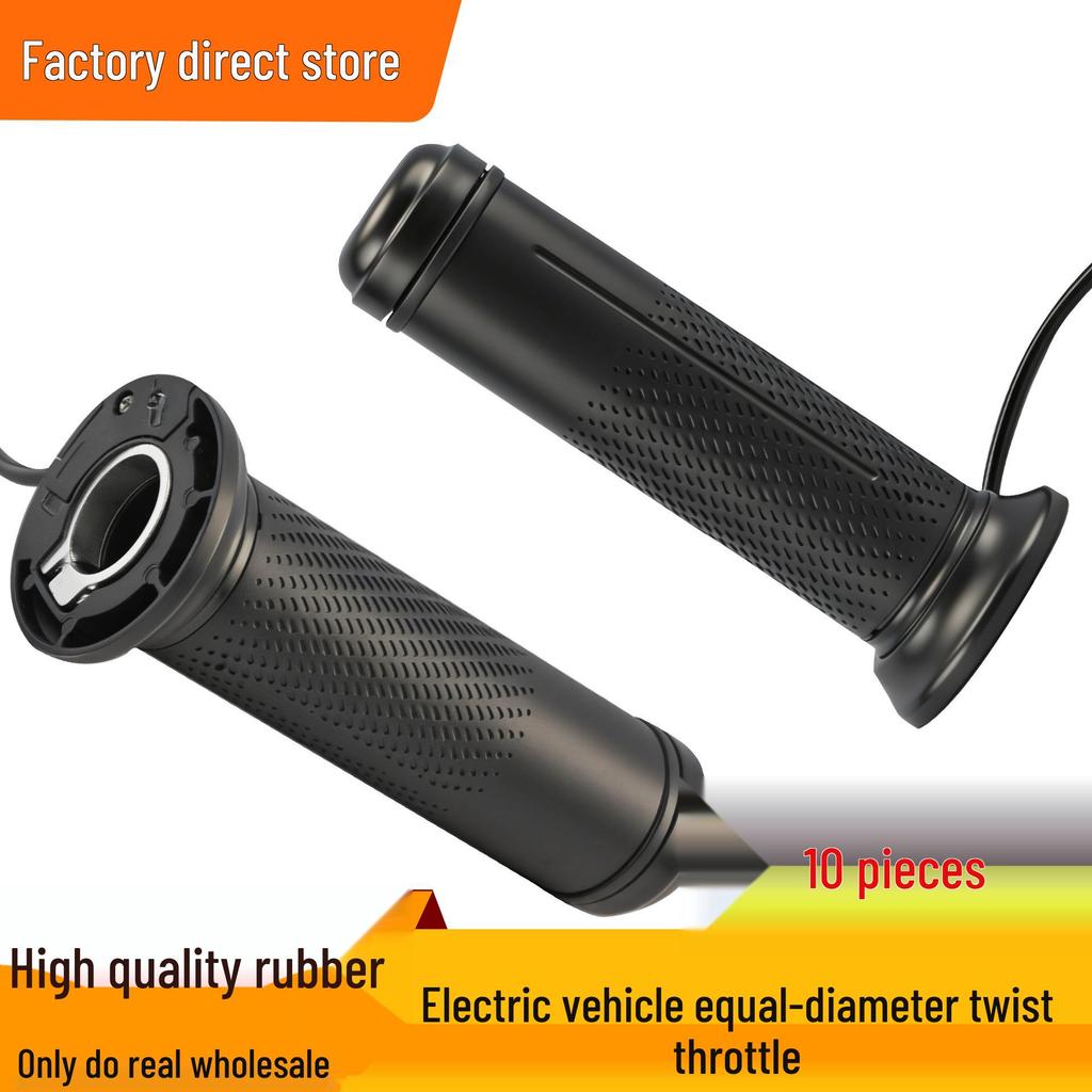 10-Piece Equal Diameter Twist Grip Throttle Set for Tai Ling & Aima Electric Bicycles