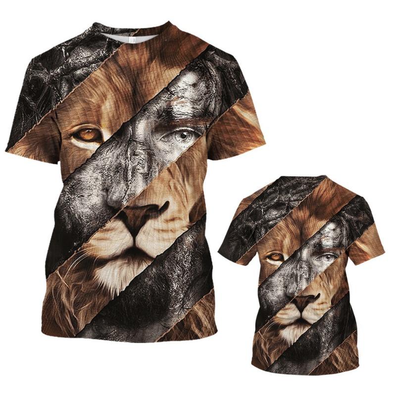 Summer Hip Hop Series Digital 3D Printed Men's Street Short Sleeved Sports T-shirt Top