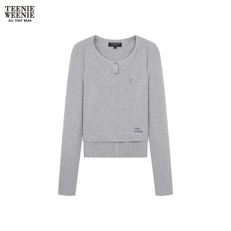 Teenie Weenie Women s Bear Letter Knit Cardigan XL