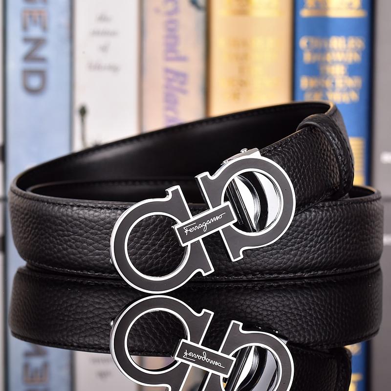 Salvatore Ferragamo Herrebelte Luksusmerke Designerbelte Dress Jeans Formell Merke