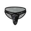Men Printed Underwear Peni Big Pouch Panties High Waist Camouflage Briefs Sports Mesh Breathable Elastic Underpant Scrotum Bulge