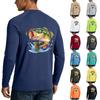 Men Long Sleeve 50 Plus Sun Shirt Quick Dry Lightweight Stretch Outdoor Fishing Athletic Top