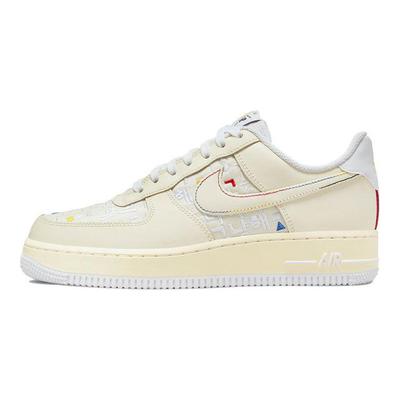 Air Force 1 Low 07 LV8 Hangul Day Women Sneakers White Cashmere University-Red DO2701-715
