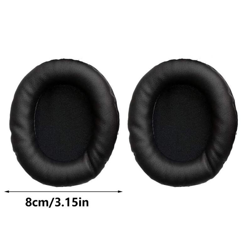 Replacement Earpads Soft Sponge Ear Pad Comfortable Earmuffs for ATH-SR30BT Headphones Repair Accessory