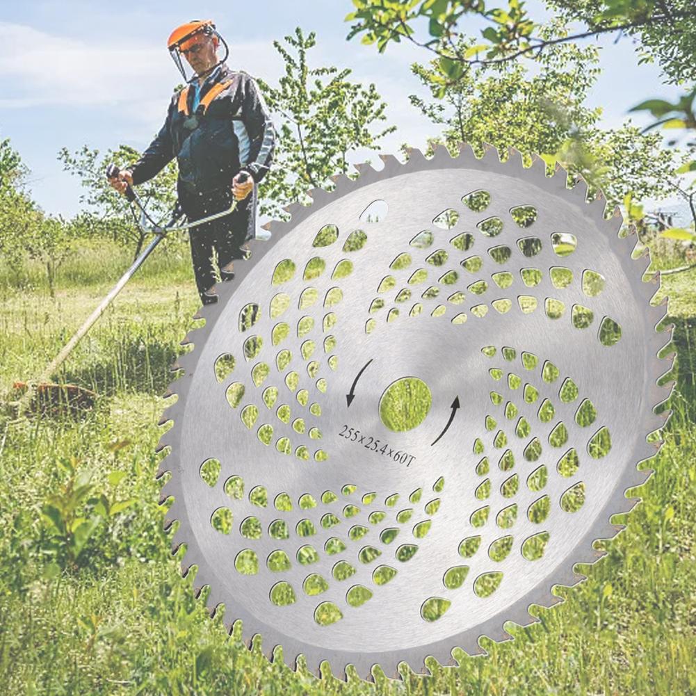 40T/60T Teeth Carbide Tip Blades  Universal Heavy Duty Mowing Blade Carbide Tip Blades For Lawn Garden Weed Mower Parts