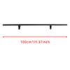 Rolling Library Sliding Ladder Hardware Kit with Brake 3.3FT Round Tube