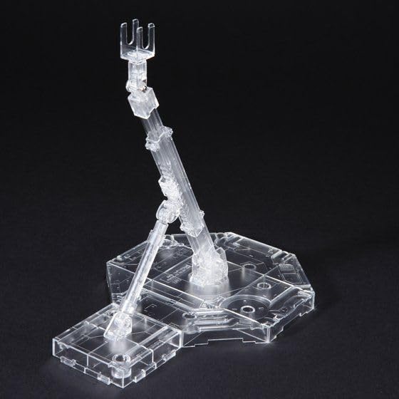 BANDAI SPIRITS Clear Action Base 1 - Display Stand for Figures