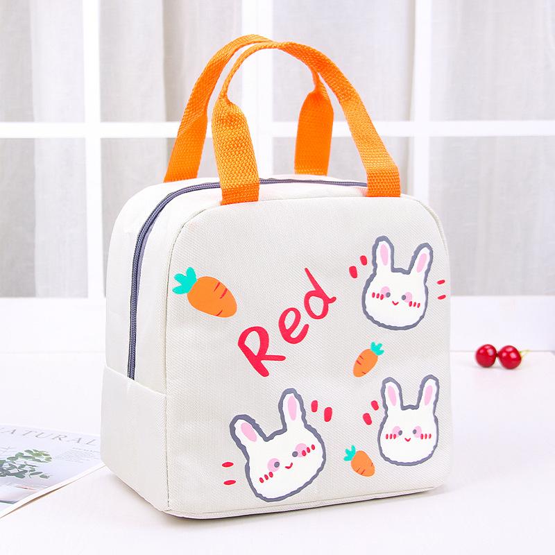 Niedlicher Stil Erwachsene Bento Tasche Extra Große Studenten Lunchtasche Handheld Verbessern Aussehen Isolierte Lunchtasche Aufbewahrung Lunchtasche