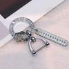 Stirrup Buckle Rhinestone Car Keychain & Anti-Lost Bag Pendant Keyring