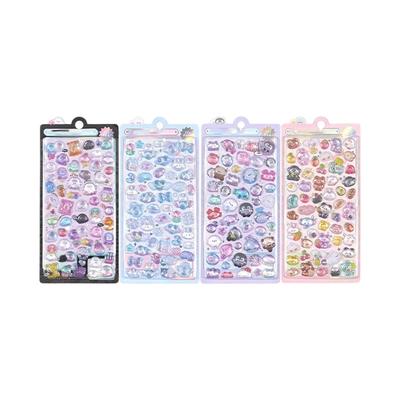 Cartoon Animal Decorative PVC Sticker Kid Reward Sticker for Scrapbooking Journals Planner Photo Album Phone Case