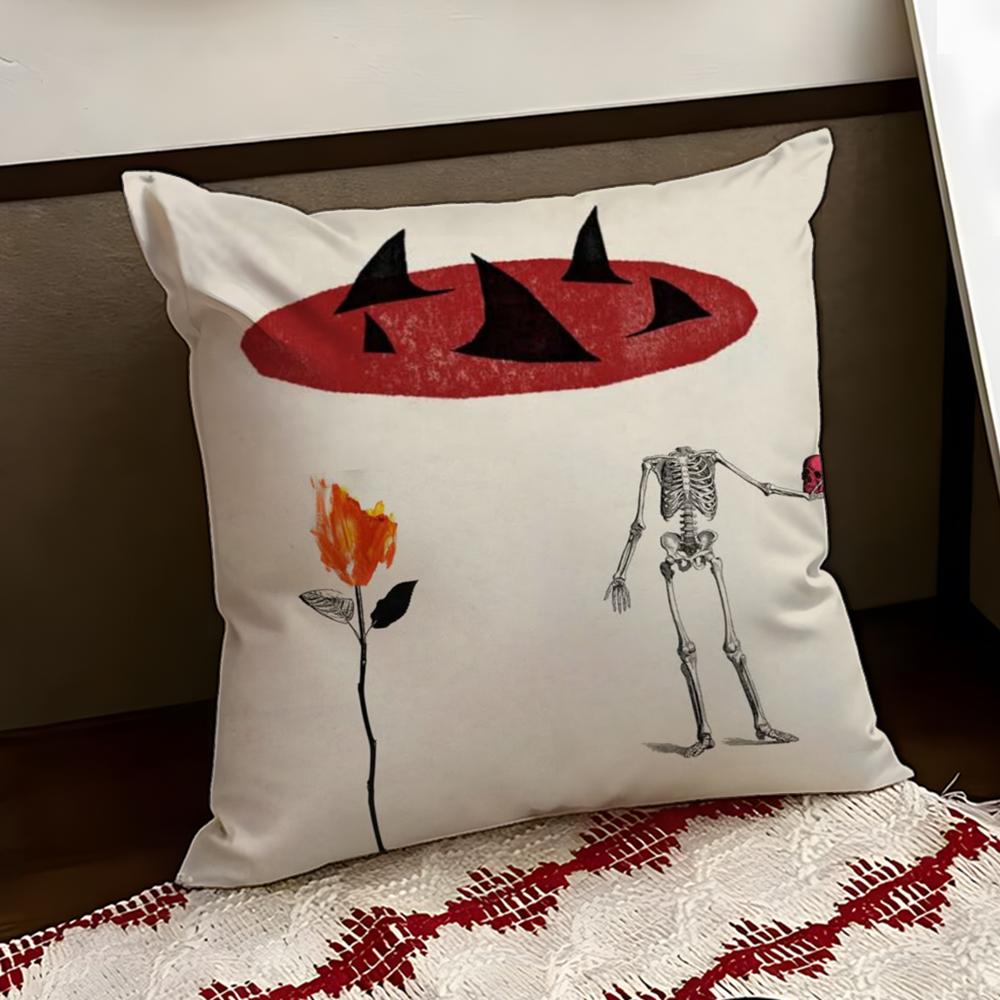 IImagine DDragons Cushion Cover Reversible Soft Durable Pillow Cover Home Car MultiScene Use for Daily Comfort