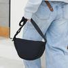 Women's Lightweight Nylon Dumpling Crossbody Bag - Trendy Japanese Style Shoulder Bag