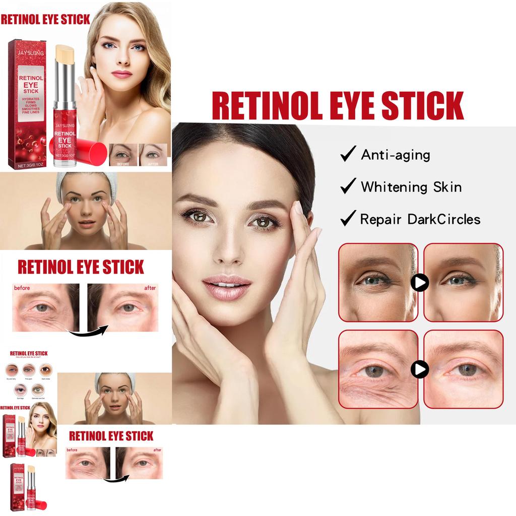 Jaysuing Retinol Anti-wrinkle Eye Cream Hydrating Moisturizing For Dark Circles And Puffiness
