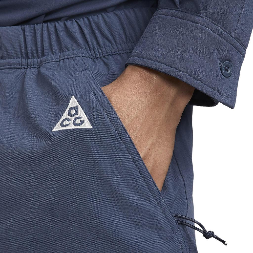 Nike ACG Embroidered Logo Comfortable Loose Fit Five-Point Casual Shorts Men Shorts Thunder-Blue FN2430-437