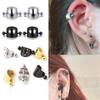 16G Stainless Steel Ear Piercing Horseshoe Shield Cuff Ear Helix Cartilage Cuff Ring Earrings Body Jewelry Piercing