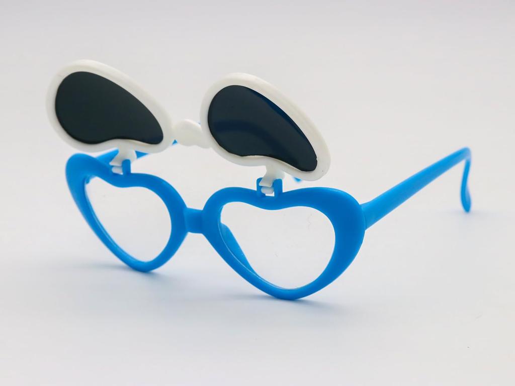 Castle Enterprise Heart Kids' Sunglasses, 24-Pack (Japanese Souvenir/Festival/Event/Kids' Party/New Year's/Christmas/Obon)