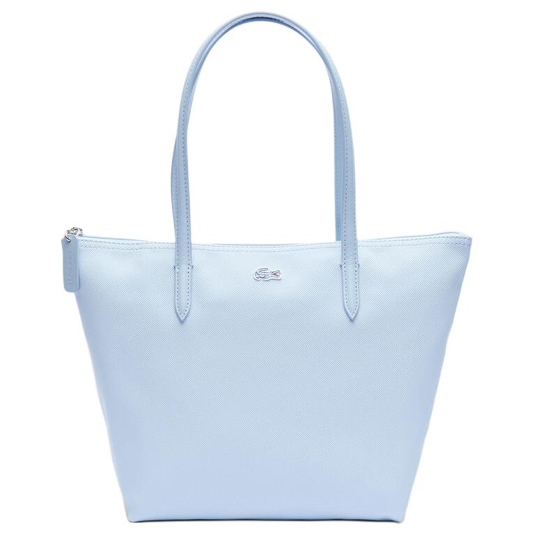 

Lacoste L.12.12 Compact Lightweight Versatile Synthetic Leather Tote Bag Women tote bags Blue NF2037PO-G24 Blue