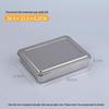Gaiye Stainless Steel Rectangular Baking Tray for Tiramisu