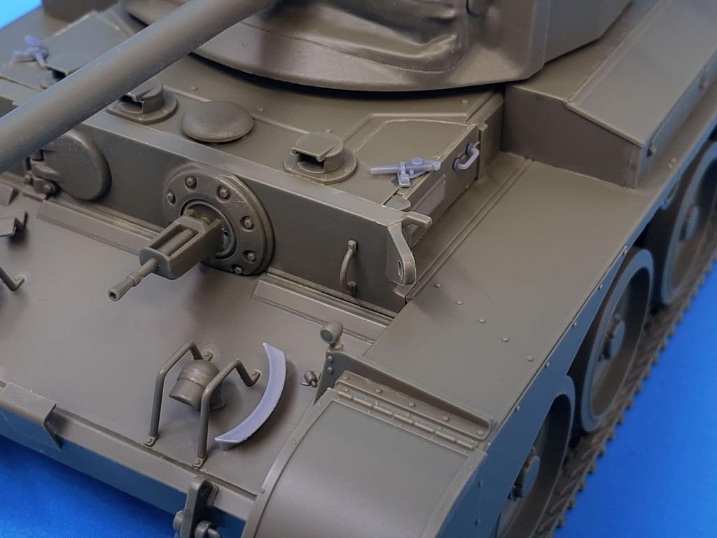 Passion Models British Cruiser Tank A34 Comet 3D Parts Set Tamiya Plastic Model Parts 1/35 (for MM35380) P35T-016