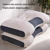 1PC Neck Pillow Help Sleep Protect The Neck Cervical Orthopedic Soybean Fiber Massage Household SPA Pillow For Sleeping