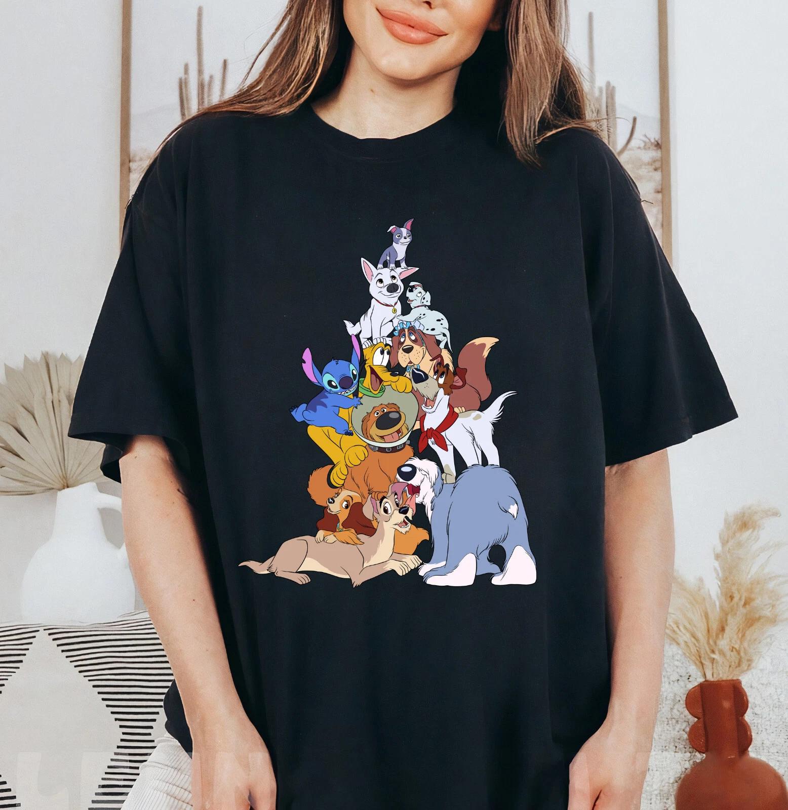 Disney Dogs Shirt, Disney Pets Shirt Unisex Adult Kid Shirt 4XL