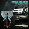 2PCS H15 LED Bulb Headlight Lamp 72W 6000K High Bright GT7 H7 LED No Canbus Error Headlights for VW Car Golf 6 Golf 7 12V