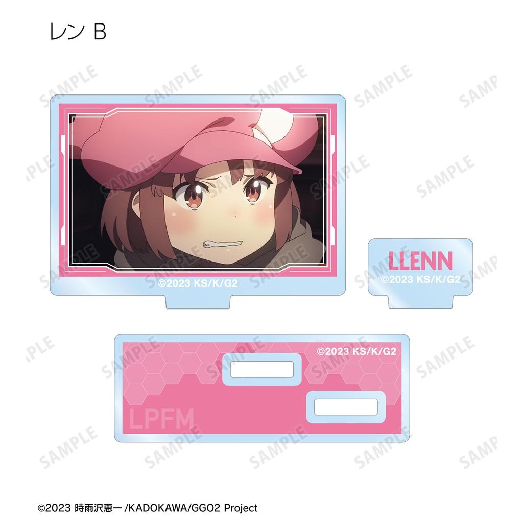 Sword Art Online Gun Gale Online II Acrylic Stand with Trading Scene Parts Box of 10 Alternative