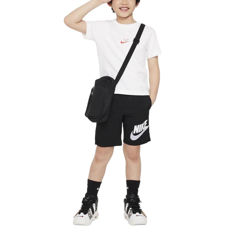 Nike Kids T Shirts Crew Neck Moderate HM9280-100