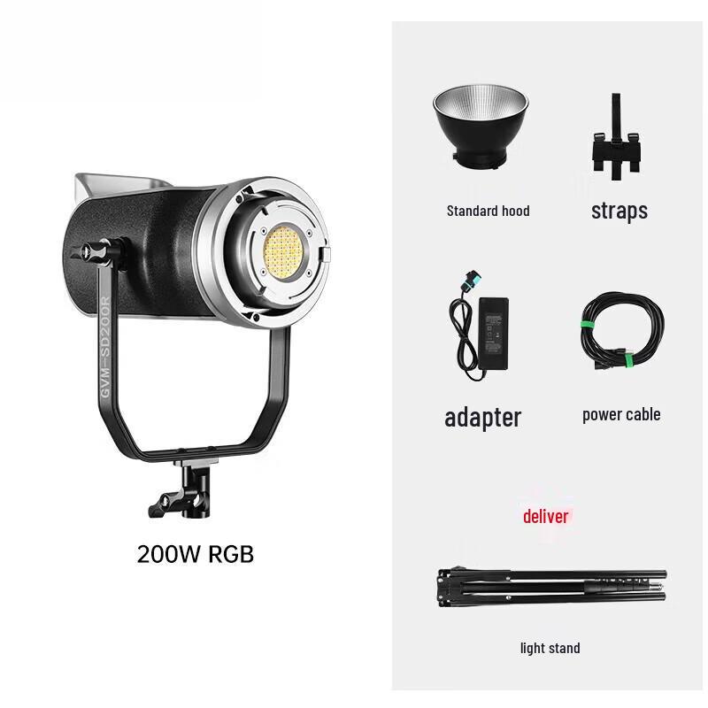 GVM SD-200R RGB LED Video Light