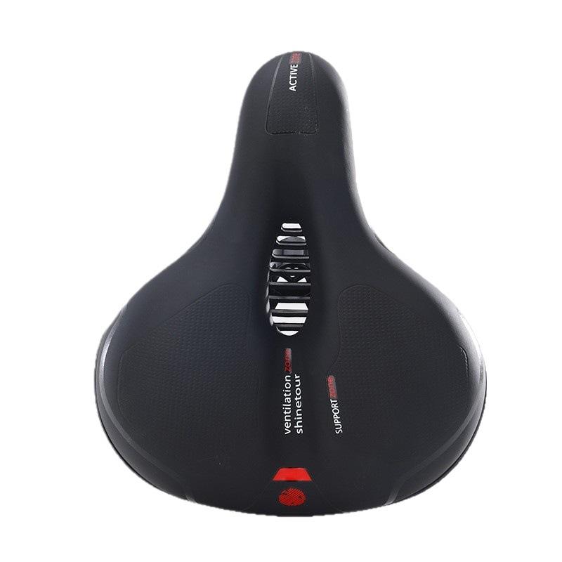 Bicycle Saddle Mountain Bike Seat Cushion Hollowed Out Big Butt, Shock Absorber Ball Hollow Breathable, Universal Seat