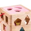 Shape Sorter Toy - Childrens Blocks Includes 1 Color Recognition Toys with Colorful