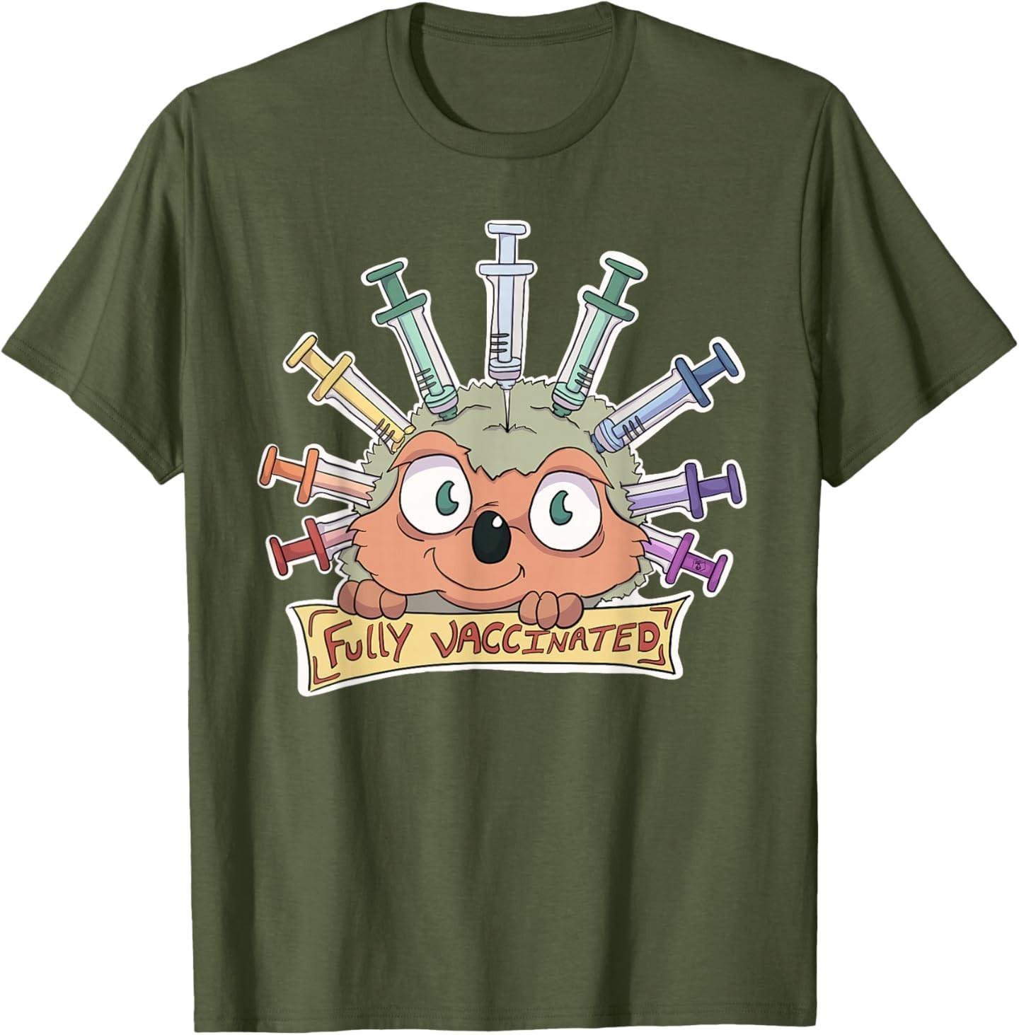 Fully Vaccinated T-Shirt S разноцветный