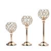 Creative Crystal Ball Candlestick Ornament - Party Wedding Candlelight Dinner Decorations