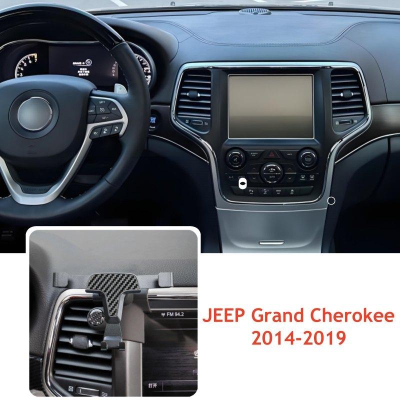Handyhalterung für Jeep Grand Cherokee 2014-2021 Lüftungsschlitz-Halterung Handy-Ständer Autozubehör